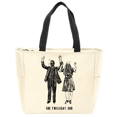 The Twilight Sad Nobody Wants To Be Here And Nobody Wants To Leave Zip Tote Bag