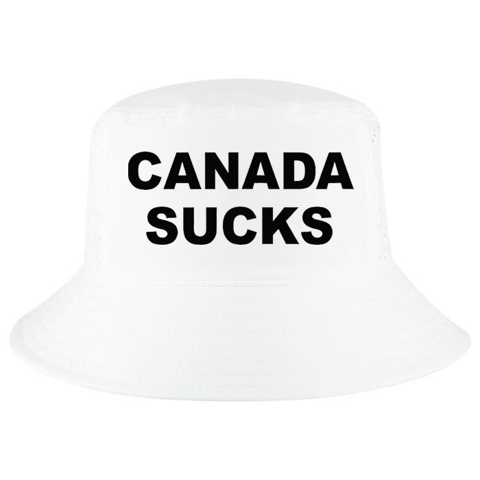 Top That Says CANADA SUCKS Funny Anti Canadian Cool Comfort Performance Bucket Hat