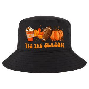 Tis The Season Football Football Fall Thanksgiving Cool Comfort Performance Bucket Hat