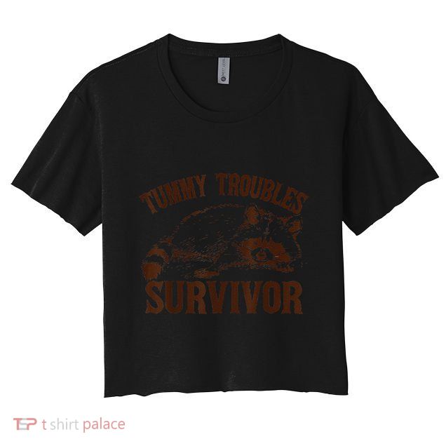 Tummy Troubles Survivor Gift Crop Top