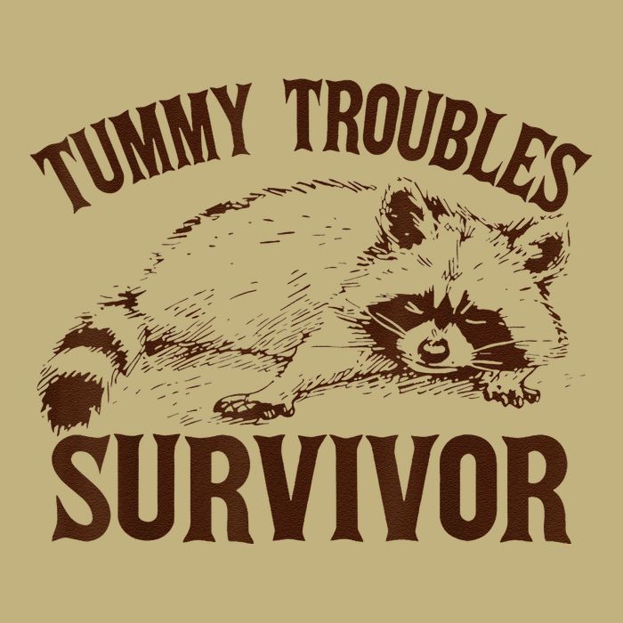 Tummy Troubles Survivor Gift Cooling Performance Crew T-Shirt