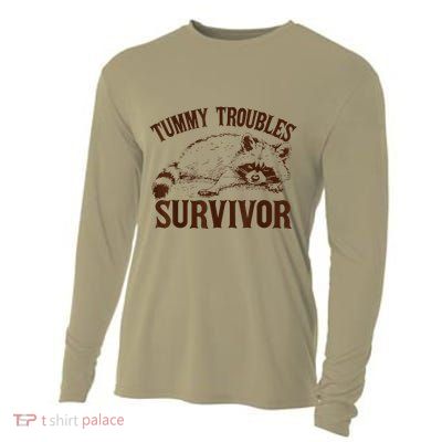Tummy Troubles Survivor Gift Cooling Performance Long Sleeve Crew