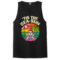 Tis The Sea Sun Santa Beach Summer Christmas In July Summer PosiCharge Competitor Tank