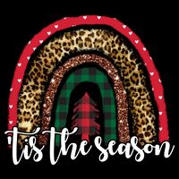 Tis The Season Holiday Rainbow Cute Christmas Backpack