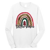 Tis The Season Holiday Rainbow Cute Christmas Long Sleeve Shirt