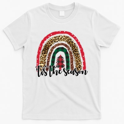 Tis The Season Holiday Rainbow Cute Christmas T-Shirt