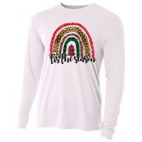 Tis The Season Holiday Rainbow Cute Christmas Cooling Performance Long Sleeve Crew