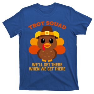 Turkey Trot Squad Gift Cute Turkey Thanksgiving Costume Gift T-Shirt