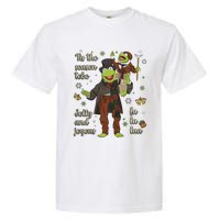 Tis The Season Tobe Jolly And Joyous The Muppet Christmas Carol Garment-Dyed Heavyweight T-Shirt