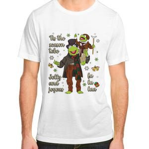 Tis The Season Tobe Jolly And Joyous The Muppet Christmas Carol Adult ChromaSoft Performance T-Shirt