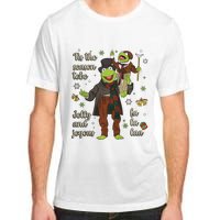 Tis The Season Tobe Jolly And Joyous The Muppet Christmas Carol Adult ChromaSoft Performance T-Shirt