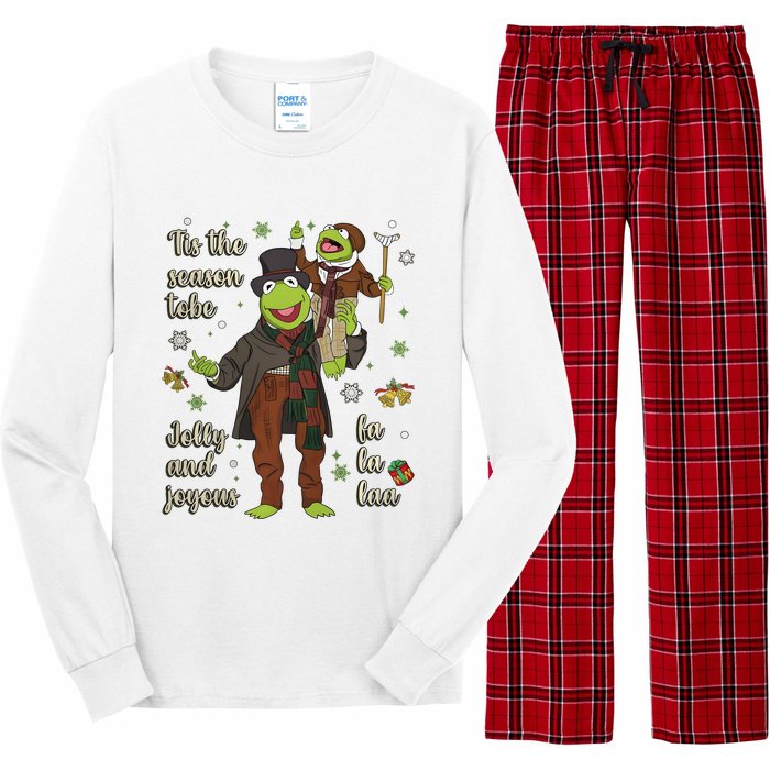 Tis The Season Tobe Jolly And Joyous The Muppet Christmas Carol Long Sleeve Pajama Set