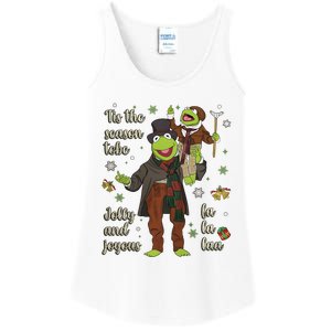 Tis The Season Tobe Jolly And Joyous The Muppet Christmas Carol Ladies Essential Tank