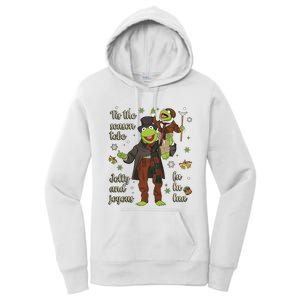 Tis The Season Tobe Jolly And Joyous The Muppet Christmas Carol Women's Pullover Hoodie