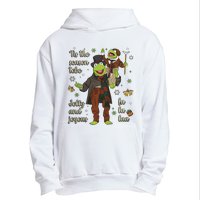 Tis The Season Tobe Jolly And Joyous The Muppet Christmas Carol Urban Pullover Hoodie