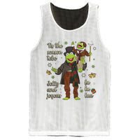 Tis The Season Tobe Jolly And Joyous The Muppet Christmas Carol Mesh Reversible Basketball Jersey Tank