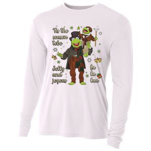 Tis The Season Tobe Jolly And Joyous The Muppet Christmas Carol Cooling Performance Long Sleeve Crew