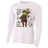 Tis The Season Tobe Jolly And Joyous The Muppet Christmas Carol Cooling Performance Long Sleeve Crew