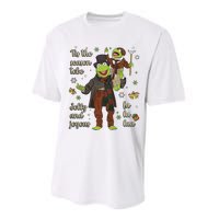 Tis The Season Tobe Jolly And Joyous The Muppet Christmas Carol Performance Sprint T-Shirt