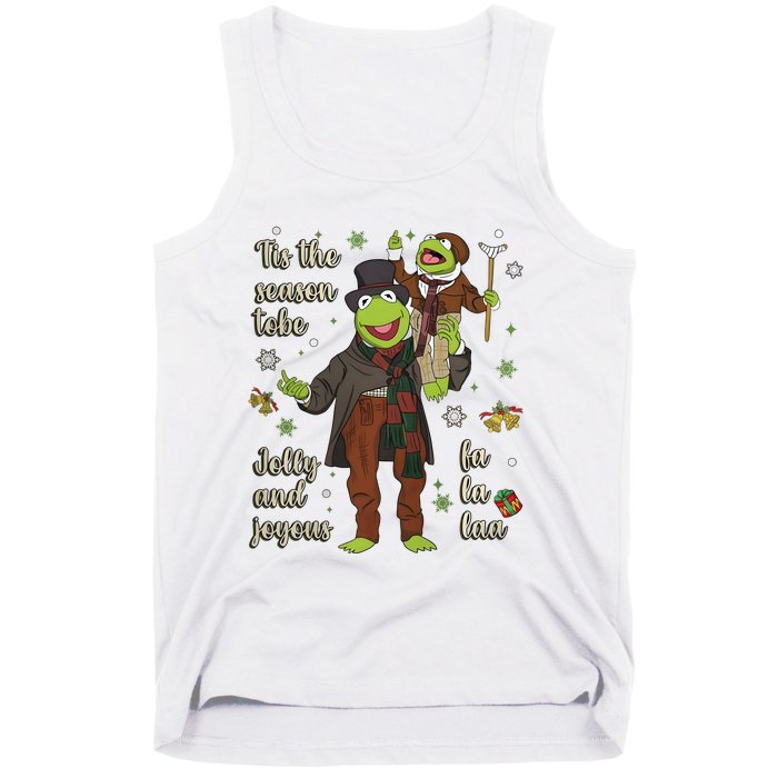 Tis The Season Tobe Jolly And Joyous The Muppet Christmas Carol Tank Top