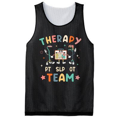 Therapy Team Slp Ot Pt Rehab Therapist Speech Language Mesh Reversible Basketball Jersey Tank