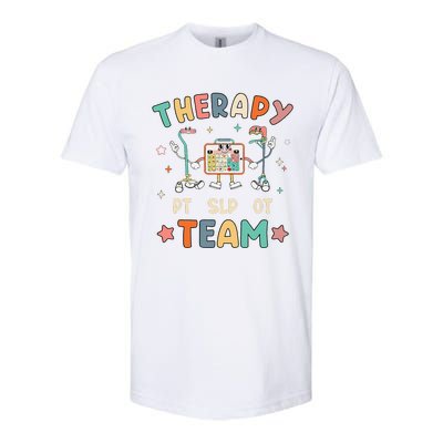 Therapy Team Slp Ot Pt Rehab Therapist Speech Language Softstyle CVC T-Shirt