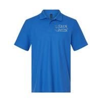 Tis The Season To Be Freezin Christmas Funny Great Gift Softstyle Adult Sport Polo