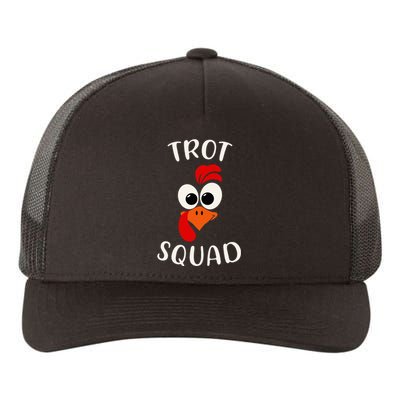 Turkey Trot Squad Funny Thanksgiving Day Running Costume Yupoong Adult 5-Panel Trucker Hat