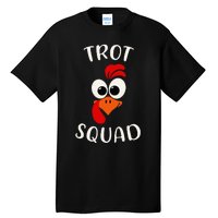 Turkey Trot Squad Funny Thanksgiving Day Running Costume Tall T-Shirt