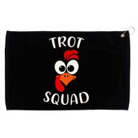 Turkey Trot Squad Funny Thanksgiving Day Running Costume Grommeted Golf Towel