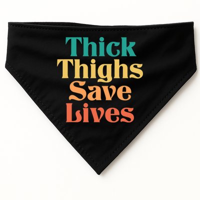 Thick Thighs Save Lives Thick Thighs Save Lives USA-Made Doggie Bandana