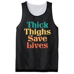 Thick Thighs Save Lives Thick Thighs Save Lives Mesh Reversible Basketball Jersey Tank