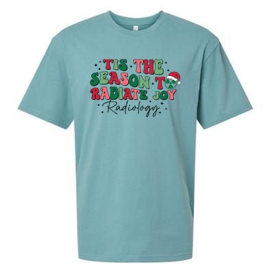 Tis The Season To Radiate Joy Radiology Sueded Cloud Jersey T-Shirt