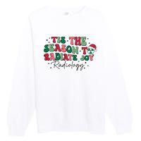 Tis The Season To Radiate Joy Radiology Premium Crewneck Sweatshirt