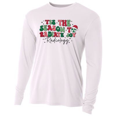 Tis The Season To Radiate Joy Radiology Cooling Performance Long Sleeve Crew