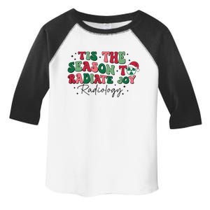 Tis The Season To Radiate Joy Radiology Toddler Fine Jersey T-Shirt