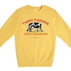 Tugger Tiddy State Champions Premium Crewneck Sweatshirt