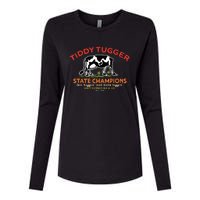 Tugger Tiddy State Champions Womens Cotton Relaxed Long Sleeve T-Shirt