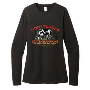 Tugger Tiddy State Champions Womens CVC Long Sleeve Shirt