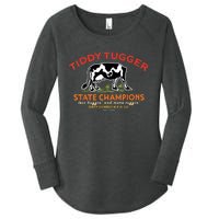 Tugger Tiddy State Champions Women's Perfect Tri Tunic Long Sleeve Shirt