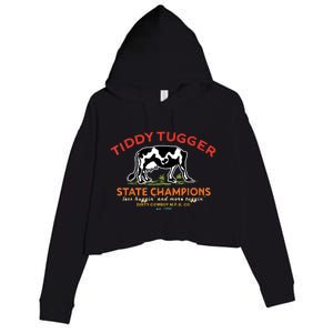 Tugger Tiddy State Champions Crop Fleece Hoodie