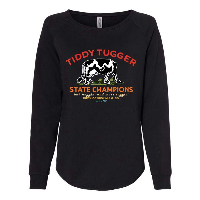 Tugger Tiddy State Champions Womens California Wash Sweatshirt