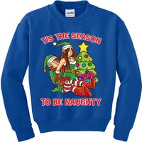 Tis The Season To Be Naughty Humping Love Couple Meaningful Gift Kids Sweatshirt