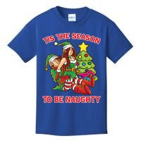 Tis The Season To Be Naughty Humping Love Couple Meaningful Gift Kids T-Shirt