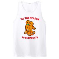 Tis The Season To Be Naughty Gingerbread Couple Christmas PosiCharge Competitor Tank