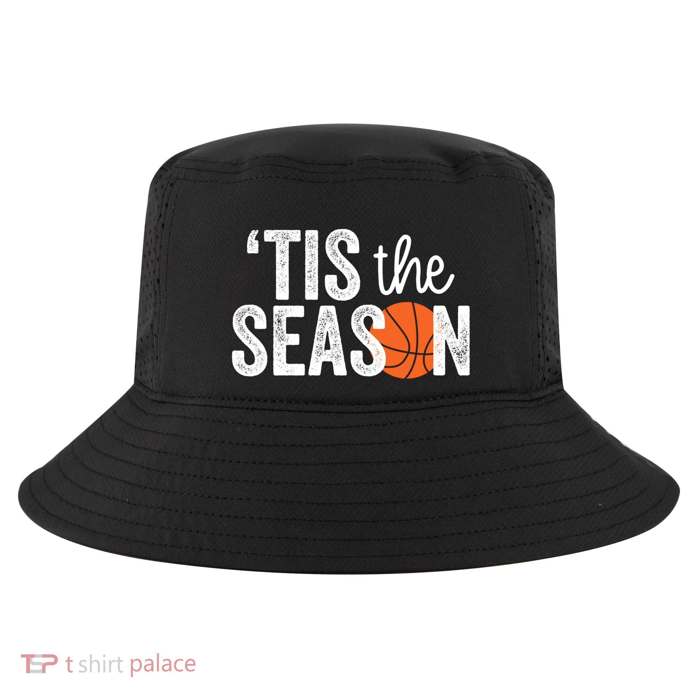 Tis The Season Basketball Player Gift Cool Comfort Performance Bucket Hat