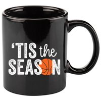 Tis The Season Basketball Player Gift 11oz C Handle Ceramic Mug