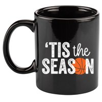 Tis The Season Basketball Player Gift 11oz C Handle Ceramic Mug
