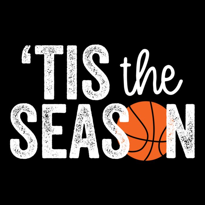Tis The Season Basketball Player Gift Drawstring Bag