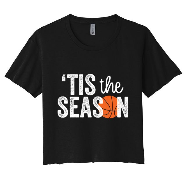 Tis The Season Basketball Player Gift Crop Top